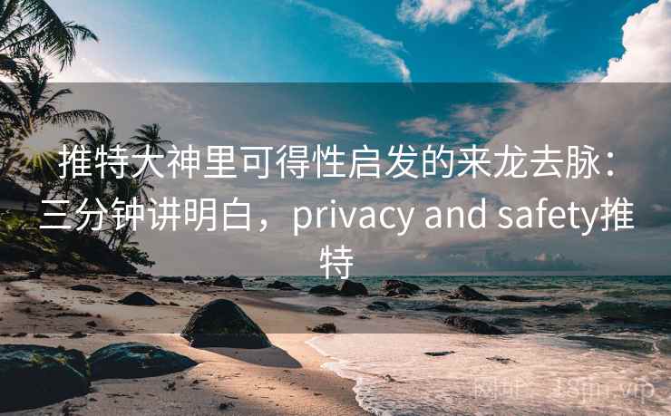 推特大神里可得性启发的来龙去脉:三分钟讲明白,privacy and safety推特 推特大神里可得性启发的来龙去脉:三分钟讲明白,privacy and safety推特